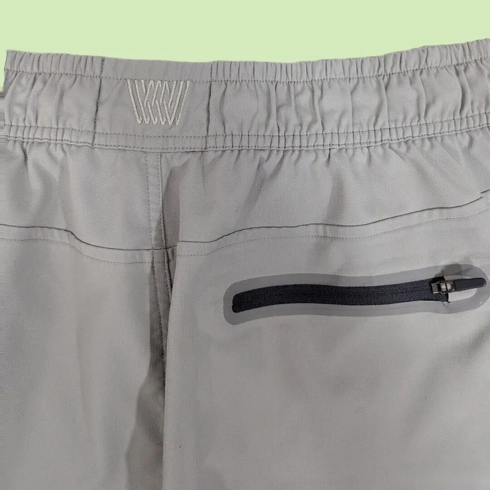 Mack Weldon Swim Trunks Mens L Gray 6In‎ Inseam